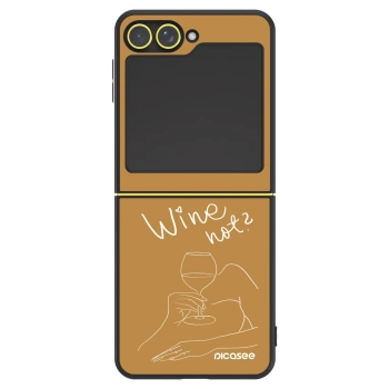 Szilikon tok erre a típusra Samsung Galaxy Z Flip5 5G - Wine not