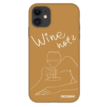 Szilikon tok erre a típusra Apple iPhone 11 - Wine not