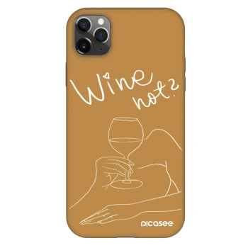 Szilikon tok erre a típusra Apple iPhone 11 Pro Max - Wine not