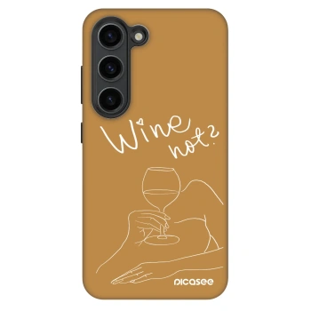 Szilikon tok erre a típusra Samsung Galaxy S23 5G - Wine not