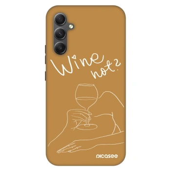 Szilikon tok erre a típusra Samsung Galaxy A34 5G A346B - Wine not