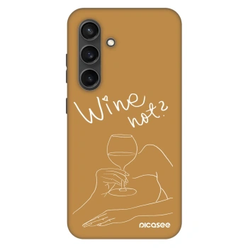 Szilikon tok erre a típusra Samsung Galaxy S24 S921B 5G - Wine not
