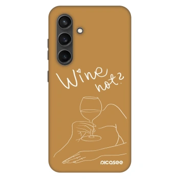 Szilikon tok erre a típusra Samsung Galaxy S24+ S926B 5G - Wine not