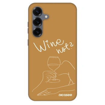 Szilikon tok erre a típusra Samsung Galaxy S25+ 5G - Wine not