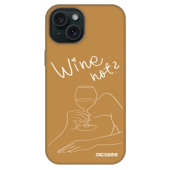 Szilikon tok erre a típusra Apple iPhone 14 - Wine not