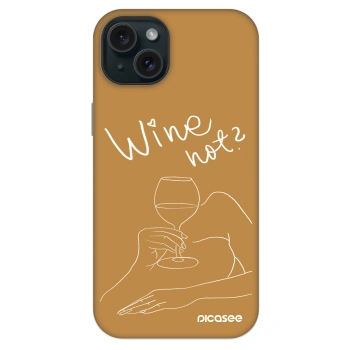 Szilikon tok erre a típusra Apple iPhone 14 Plus - Wine not