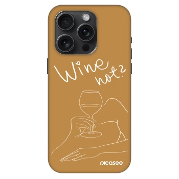 Szilikon tok erre a típusra Apple iPhone 15 Pro - Wine not
