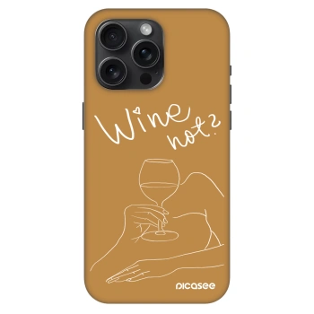 Szilikon tok erre a típusra Apple iPhone 15 Pro Max - Wine not