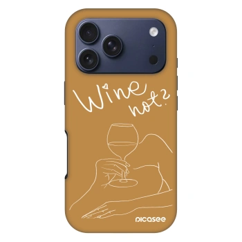 Szilikon tok erre a típusra Apple iPhone 17 Pro - Wine not