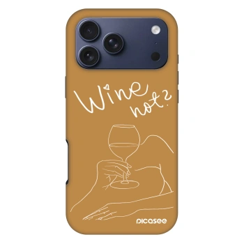 Szilikon tok erre a típusra Apple iPhone 17 Pro Max - Wine not