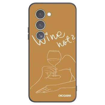 Picasee fekete szilikon tok az alábbi mobiltelefonokra Xiaomi Redmi 15 5G - Wine not