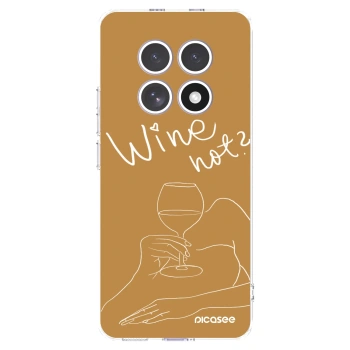 Picasee átlátszó szilikon tok az alábbi mobiltelefonokra Xiaomi Redmi Note 15 - Wine not