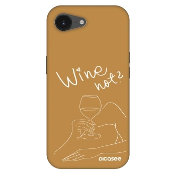 Szilikon tok erre a típusra Apple iPhone 17e - Wine not