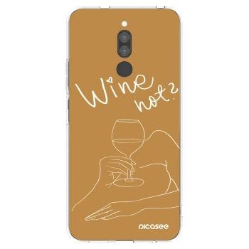 Picasee átlátszó szilikon tok az alábbi mobiltelefonokra Xiaomi Redmi 8 - Wine not