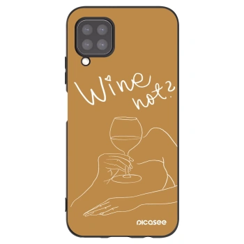 Picasee fekete szilikon tok az alábbi mobiltelefonokra Huawei P40 Lite - Wine not