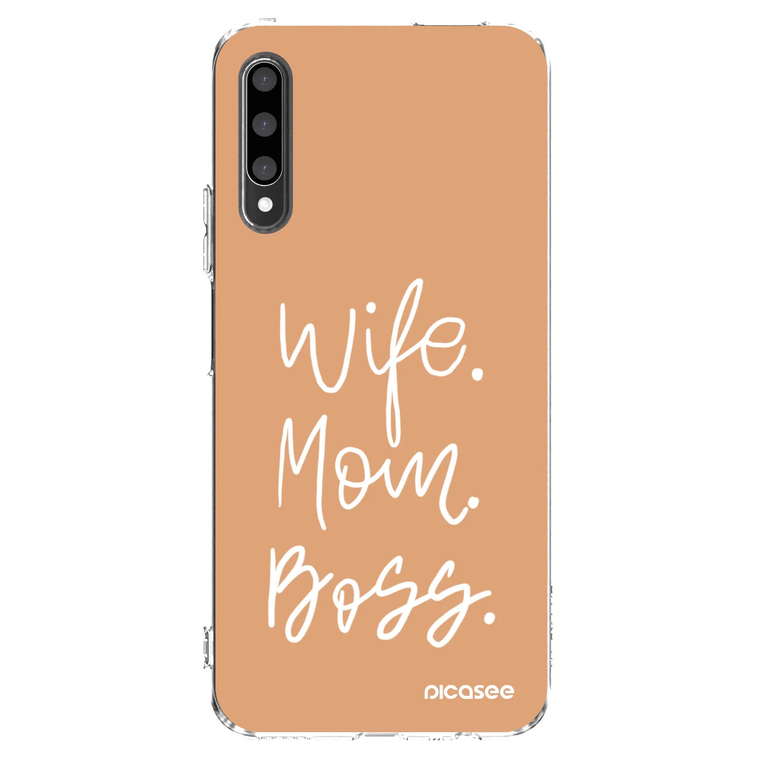 Picasee átlátszó szilikon tok az alábbi mobiltelefonokra Honor 9X Pro - Boss Mama