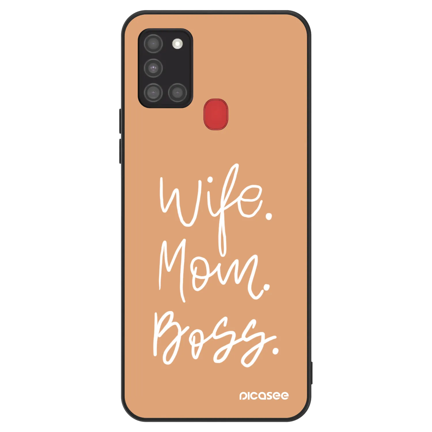 Picasee ULTIMATE CASE Samsung Galaxy A21s - készülékre - Boss Mama