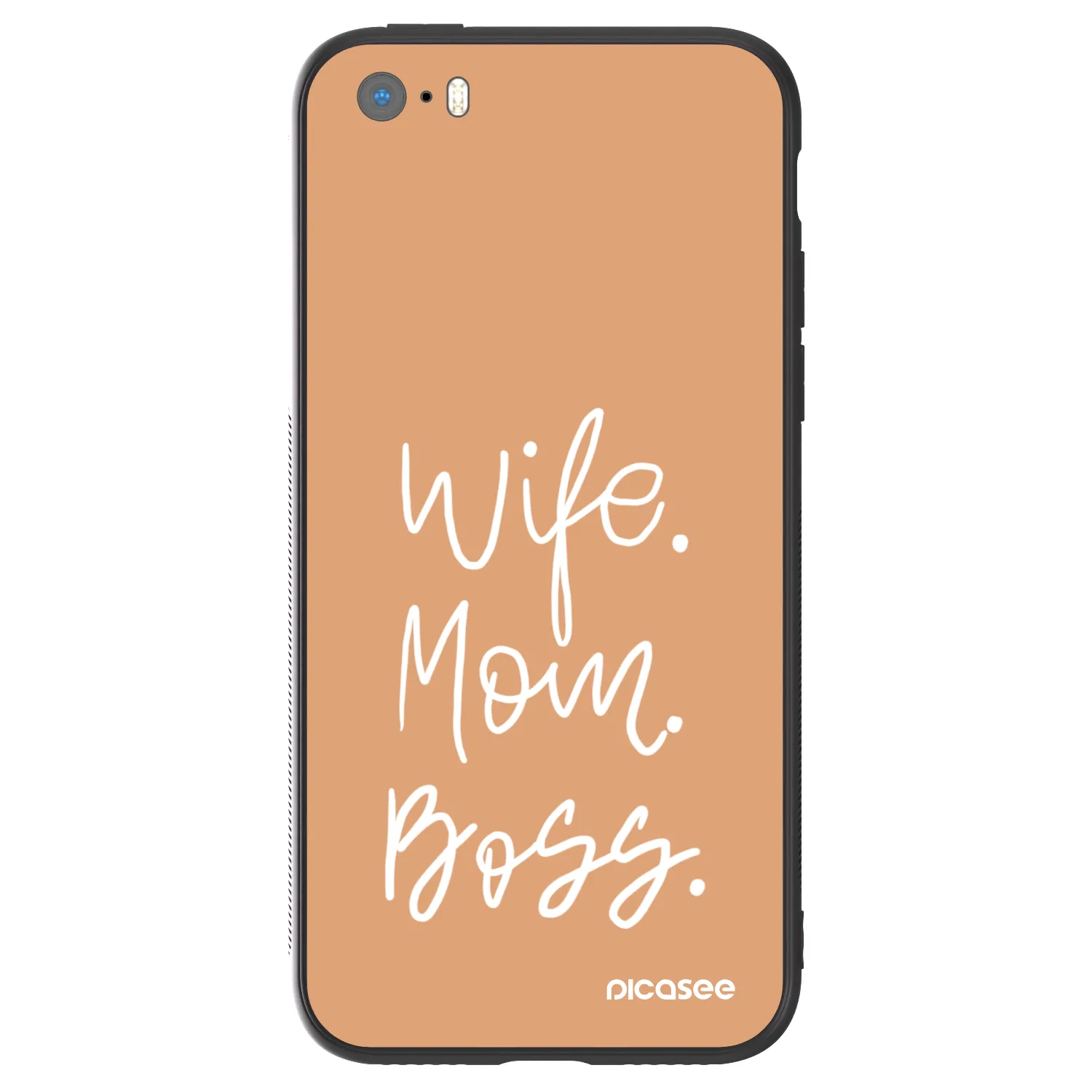 Picasee ULTIMATE CASE Apple iPhone 5/5S/SE - készülékre - Boss Mama
