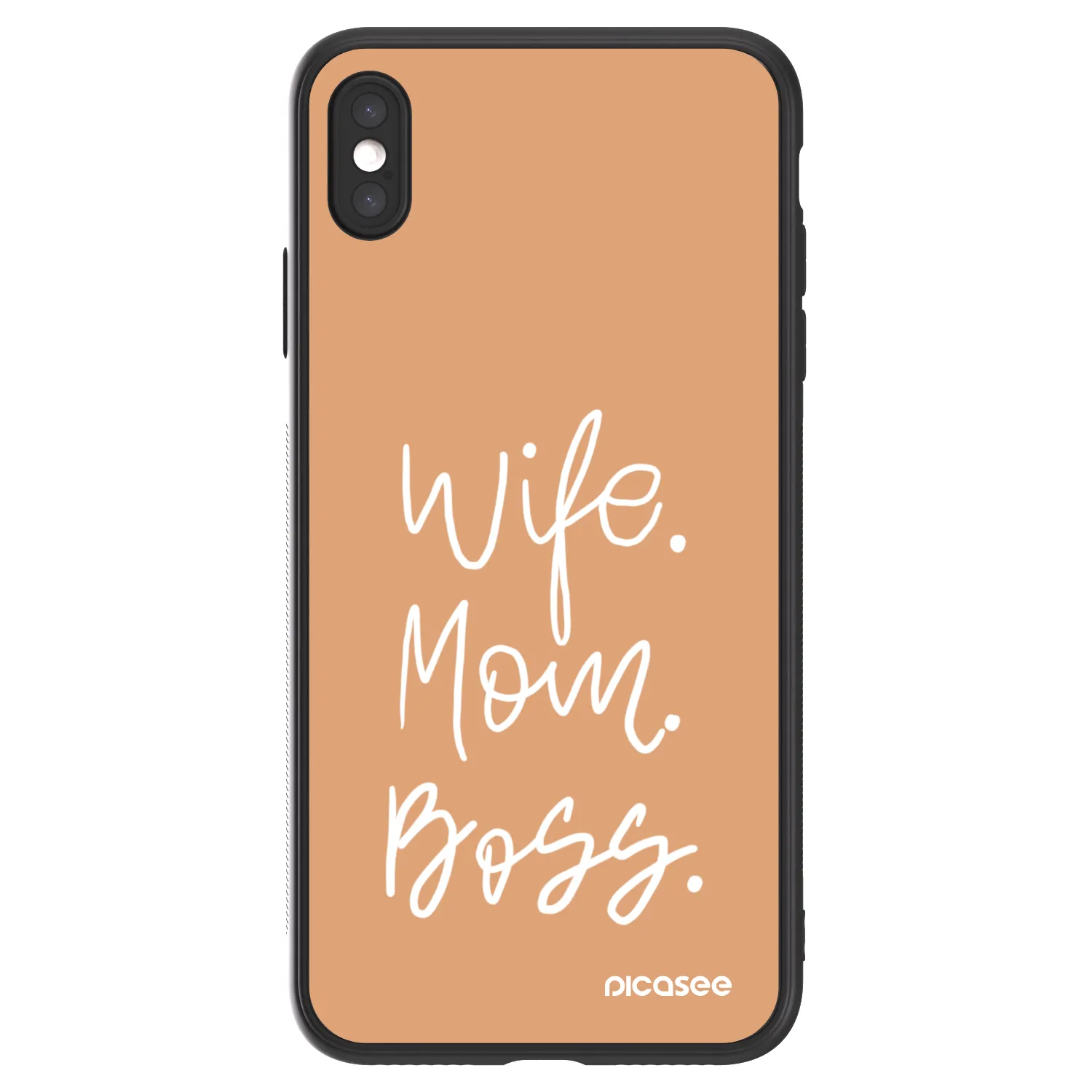 Picasee ULTIMATE CASE Apple iPhone XS Max - készülékre - Boss Mama