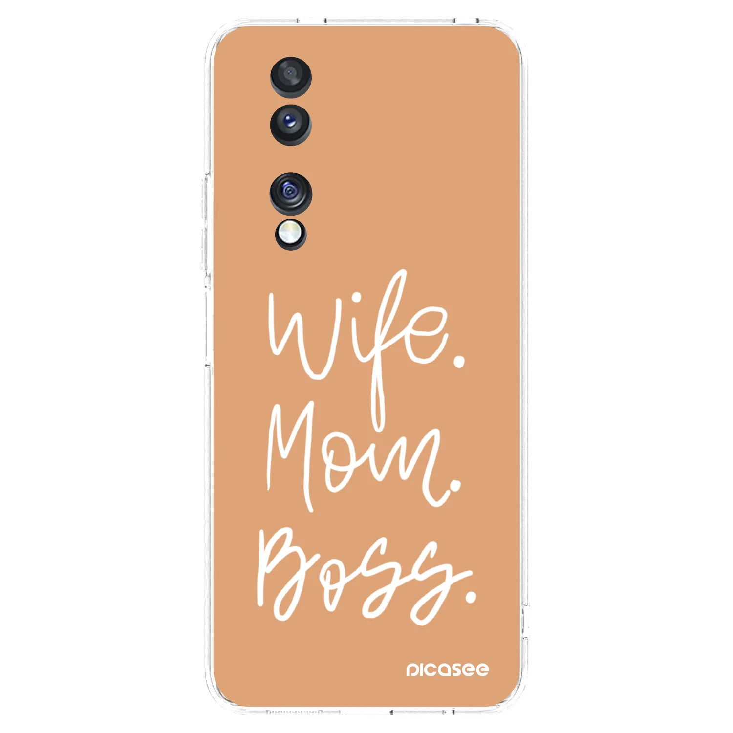 Picasee átlátszó szilikon tok az alábbi mobiltelefonokra Honor 70 - Boss Mama