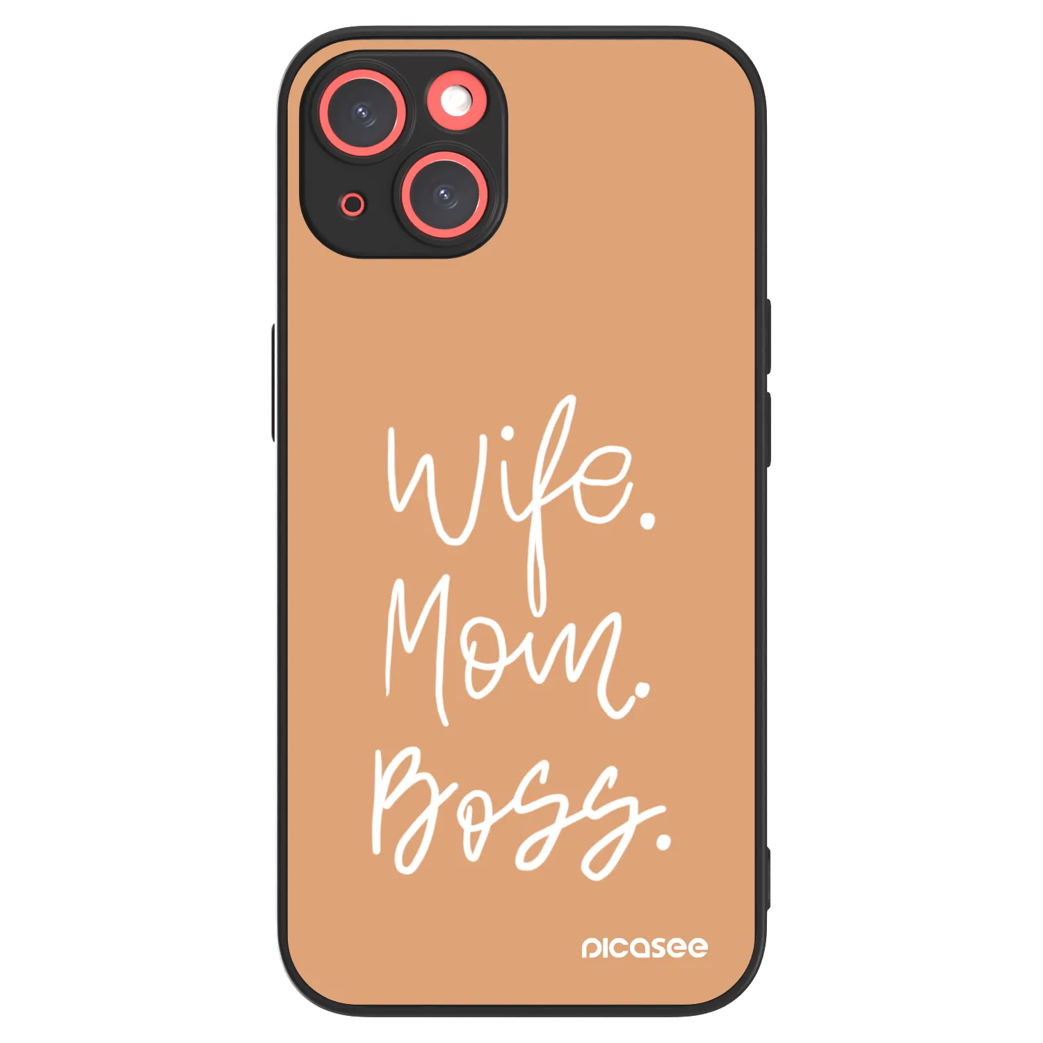 Picasee ULTIMATE CASE MagSafe Apple iPhone 13 - készülékre - Boss Mama