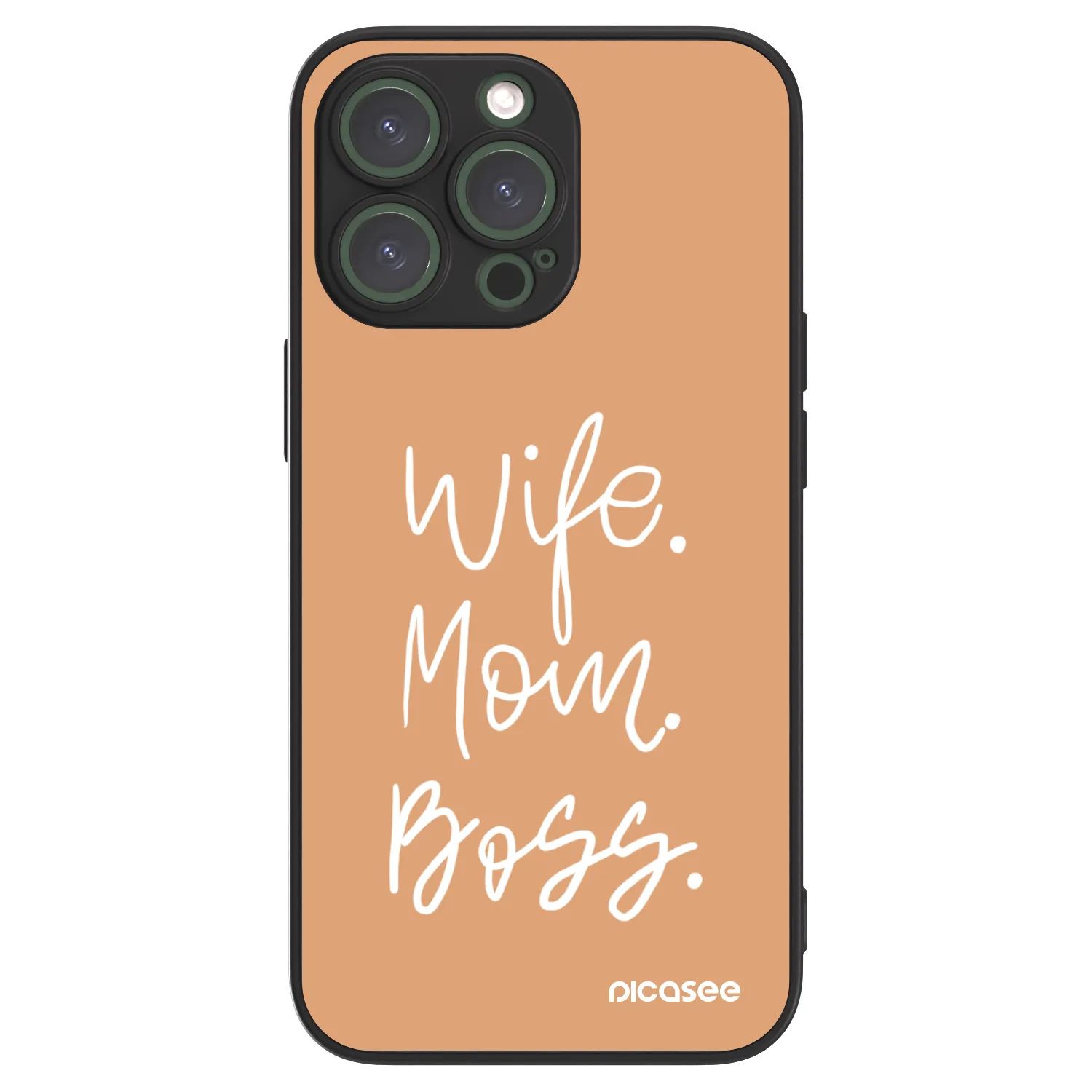 Picasee ULTIMATE CASE MagSafe Apple iPhone 13 Pro - készülékre - Boss Mama