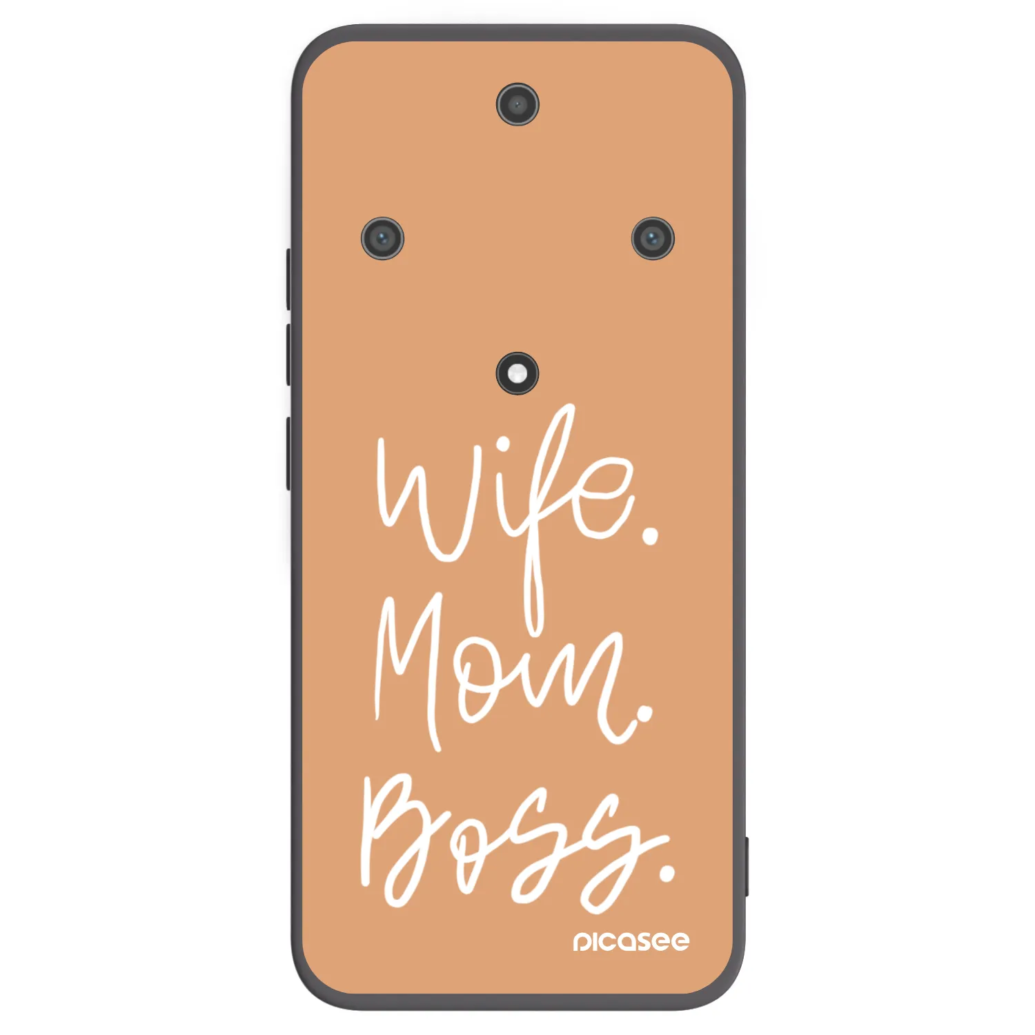 Picasee fekete szilikon tok az alábbi mobiltelefonokra Honor Magic5 Lite 5G - Boss Mama