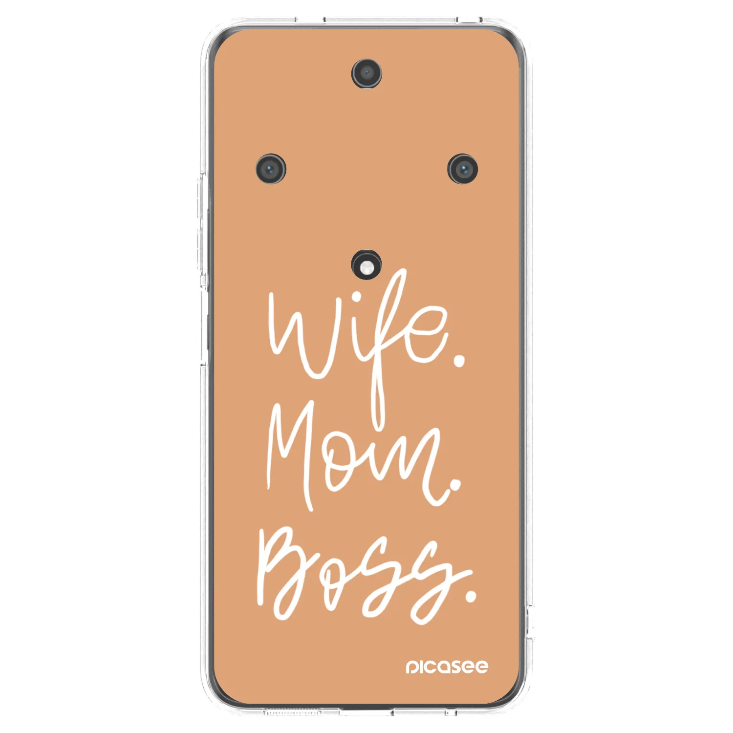 Picasee átlátszó szilikon tok az alábbi mobiltelefonokra Honor Magic5 Lite 5G - Boss Mama