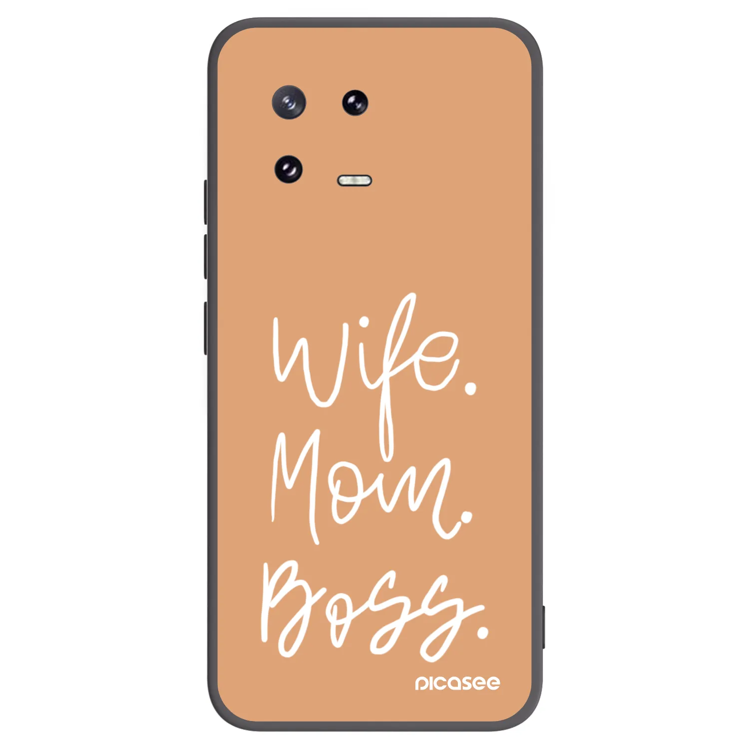Picasee fekete szilikon tok az alábbi mobiltelefonokra Xiaomi 13 Pro - Boss Mama