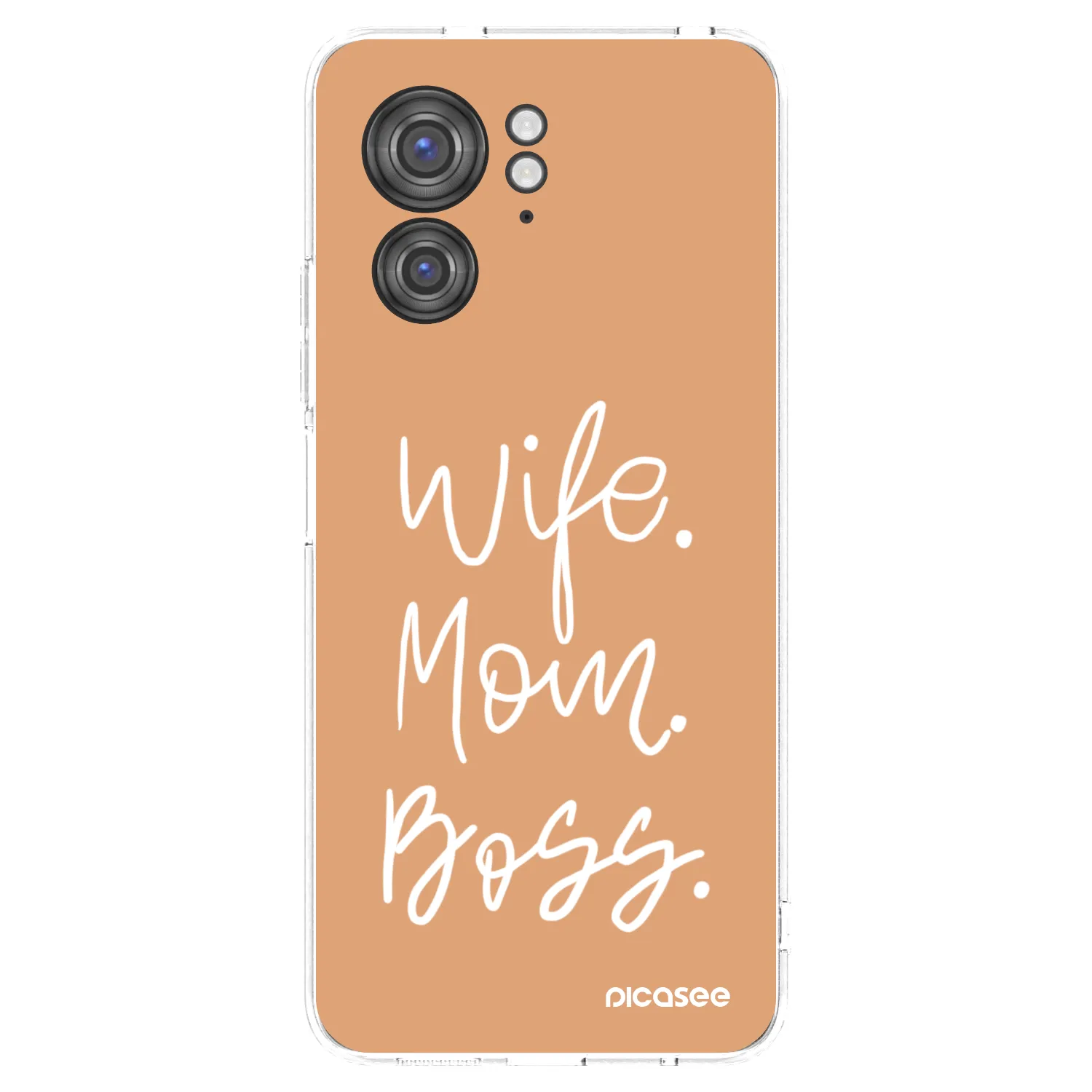 Picasee átlátszó szilikon tok az alábbi mobiltelefonokra Motorola Edge 40 - Boss Mama