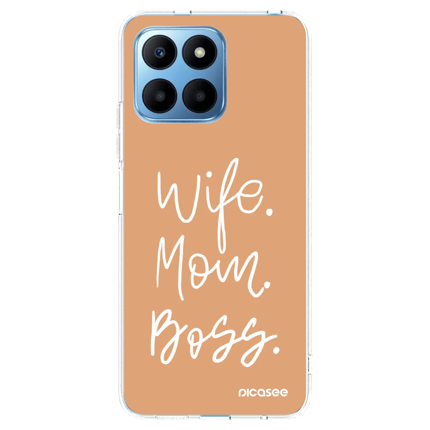 Picasee átlátszó szilikon tok az alábbi mobiltelefonokra Honor 70 Lite - Boss Mama