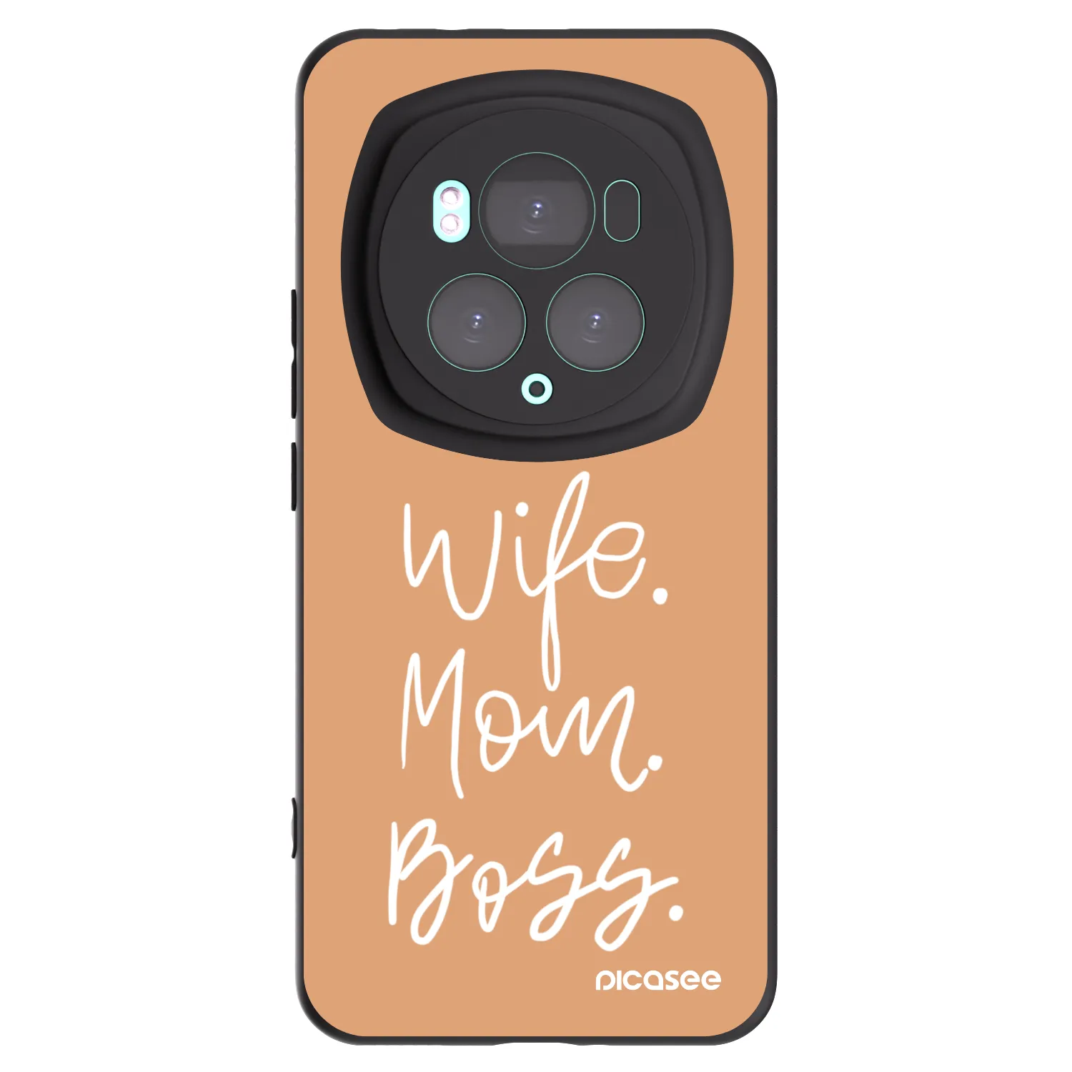 Picasee fekete szilikon tok az alábbi mobiltelefonokra Honor Magic6 Pro - Boss Mama