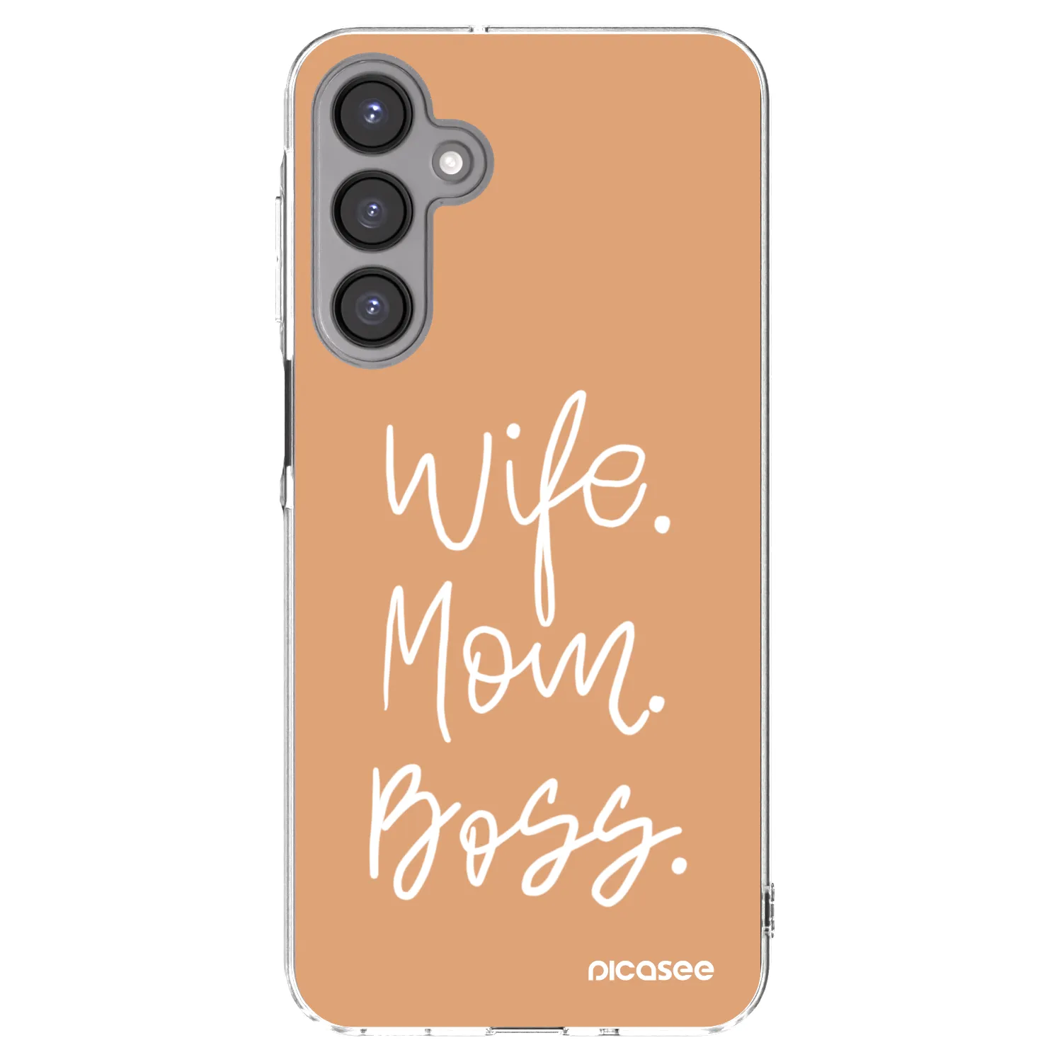 Picasee átlátszó szilikon tok az alábbi mobiltelefonokra Samsung Galaxy A16 5G - Boss Mama