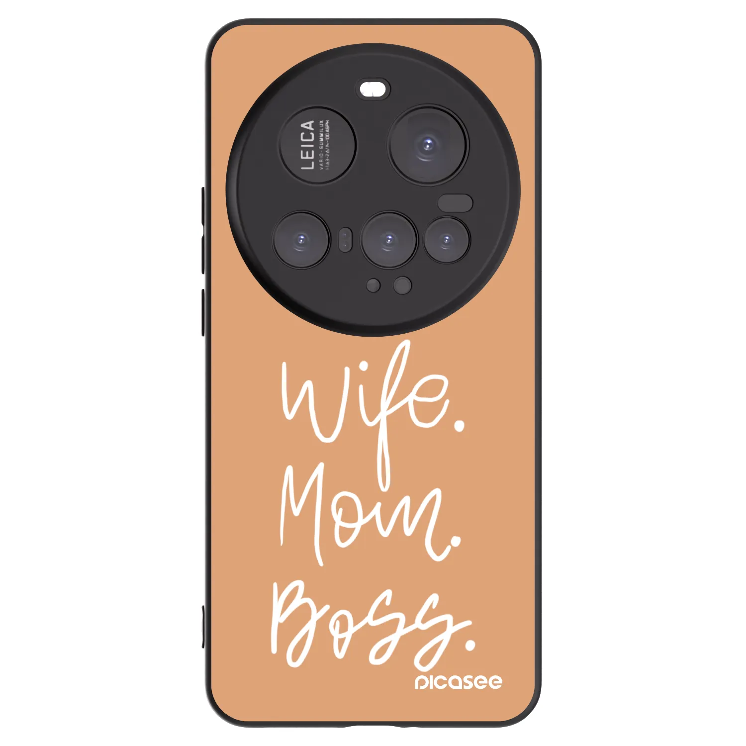 Picasee fekete szilikon tok az alábbi mobiltelefonokra Xiaomi 15 Ultra - Boss Mama