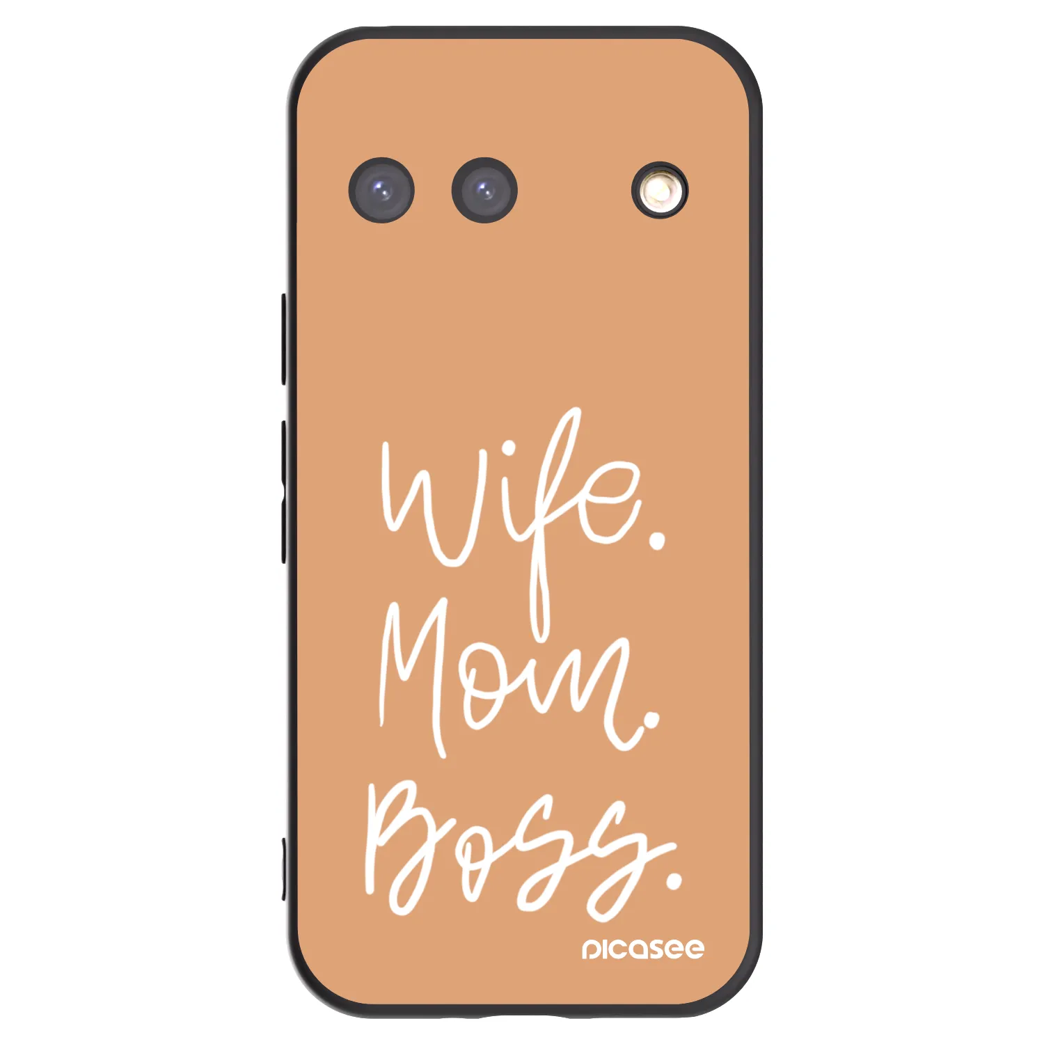 Picasee fekete szilikon tok az alábbi mobiltelefonokra Google Pixel 9 - Boss Mama