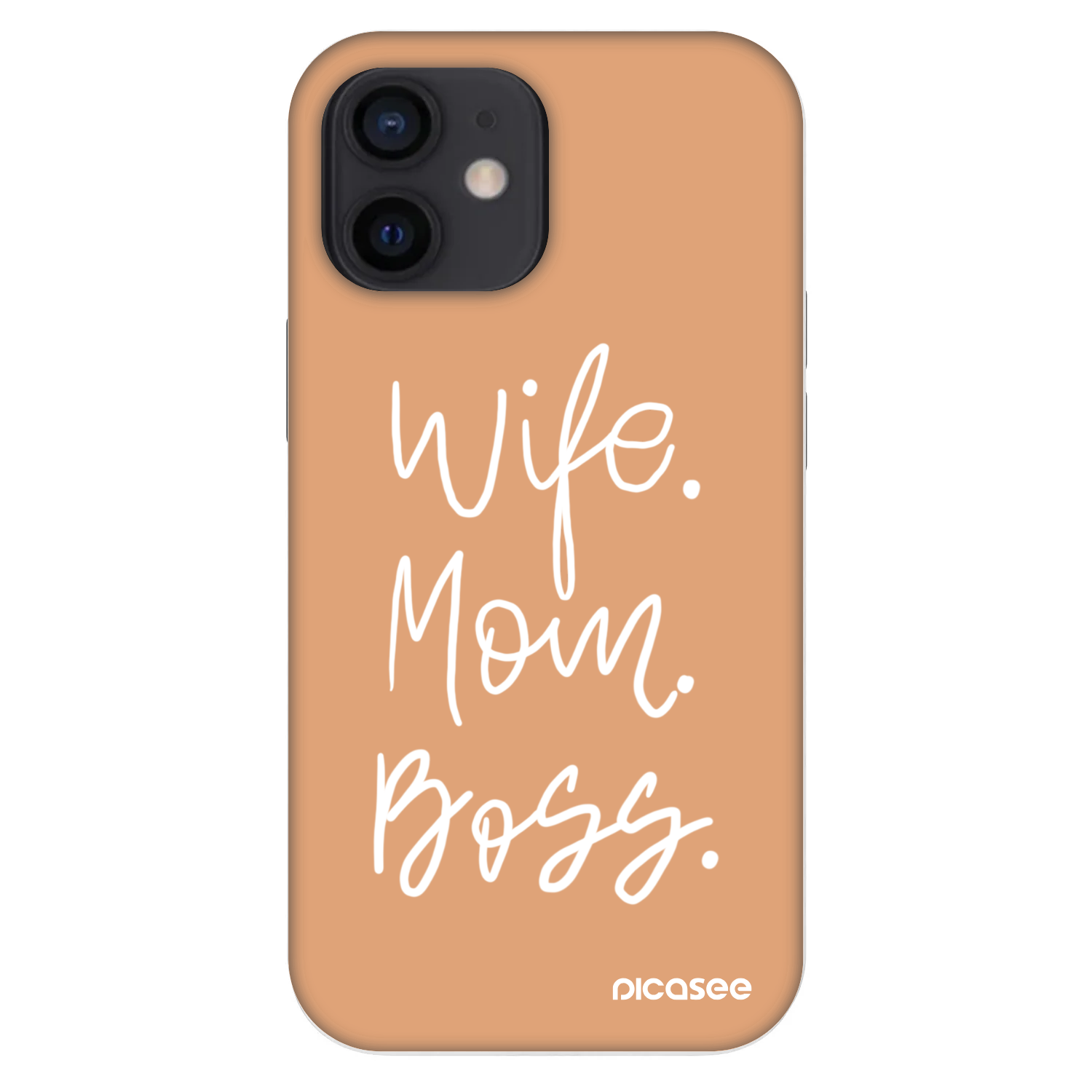 Picasee Fashion Case Apple iPhone 12 mini - Boss Mama