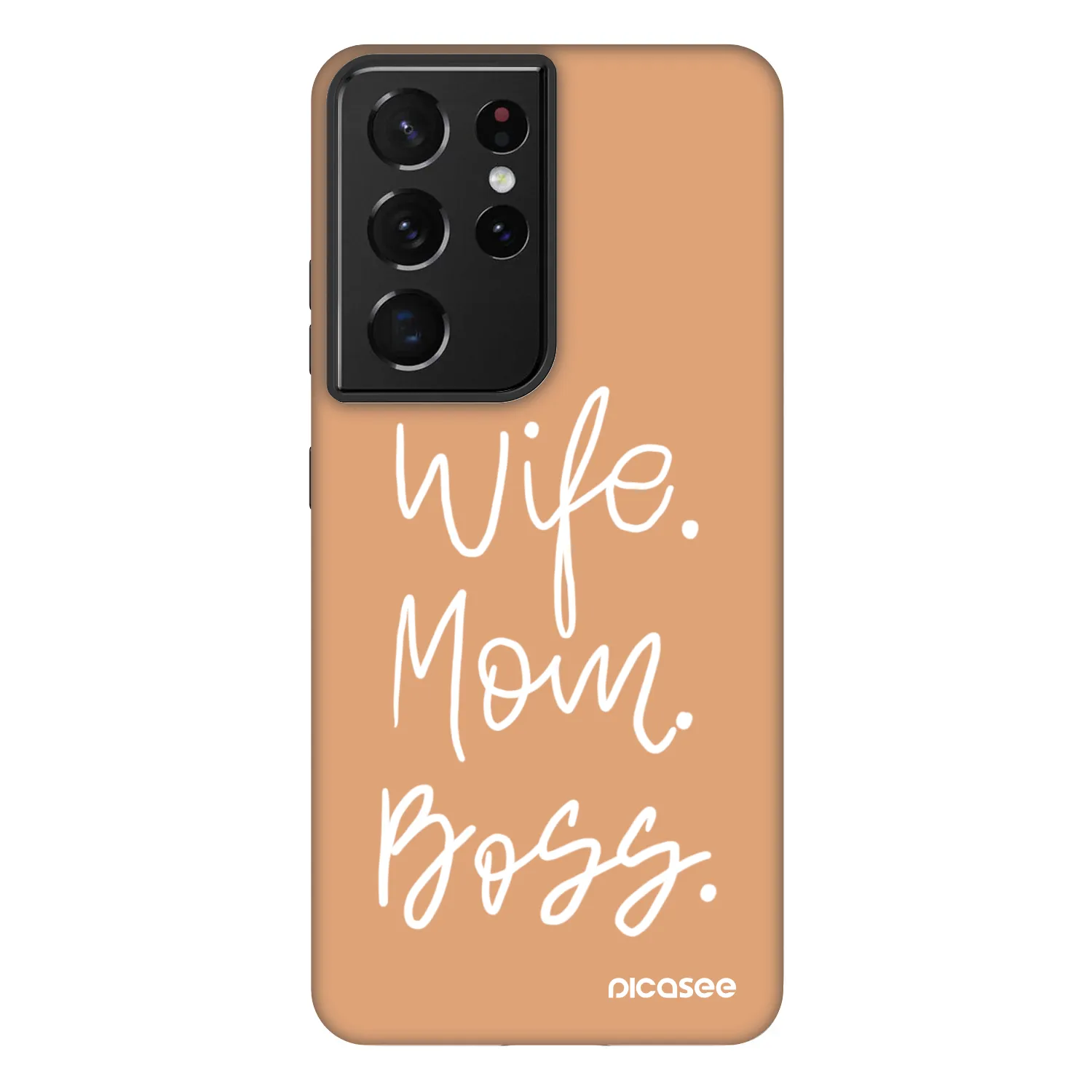 Picasee Fashion Case Samsung Galaxy S21 Ultra 5G G998B - Boss Mama