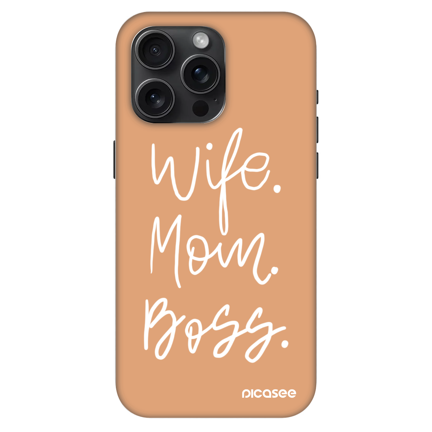 Picasee Fashion Case MagSafe Apple iPhone 15 Pro Max - Boss Mama