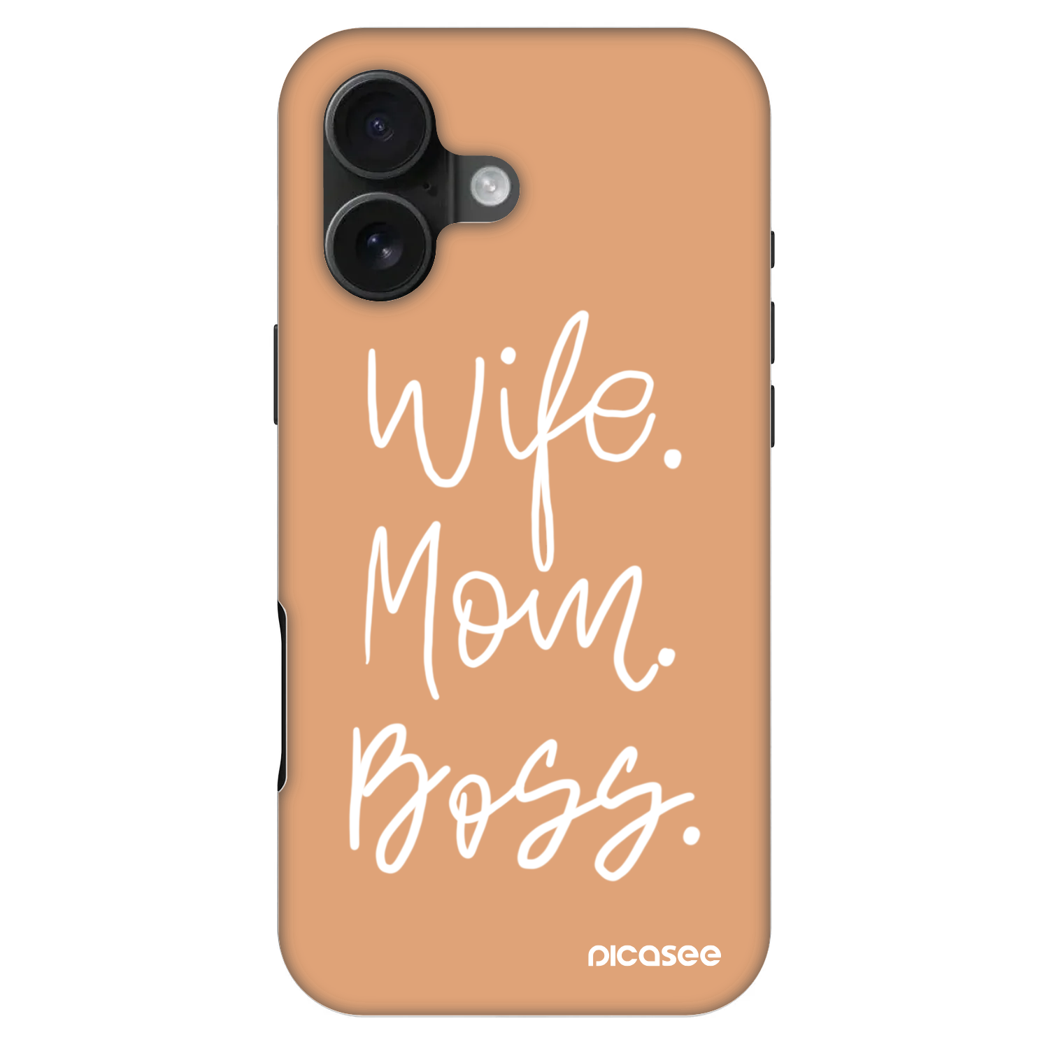 Picasee Fashion Case MagSafe Apple iPhone 16 - Boss Mama
