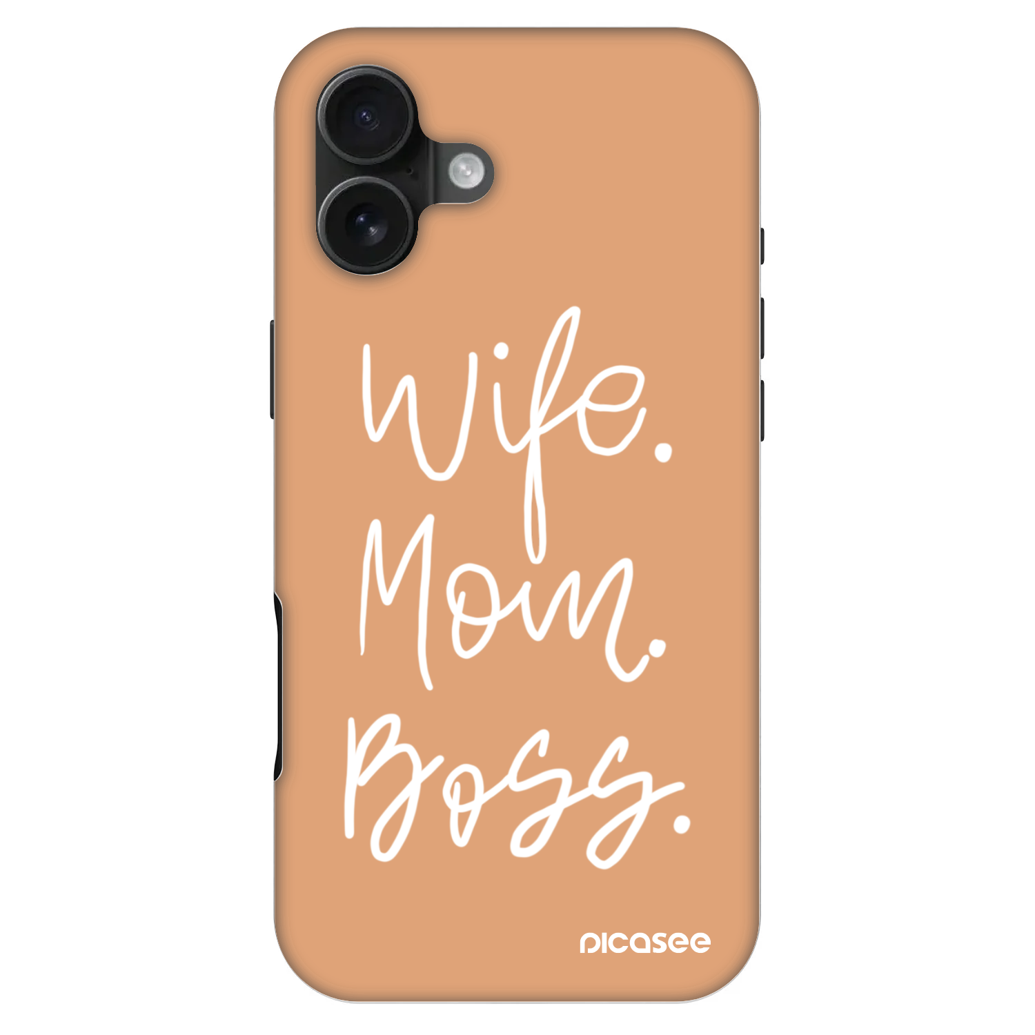 Picasee Fashion Case MagSafe Apple iPhone 16 Plus - Boss Mama