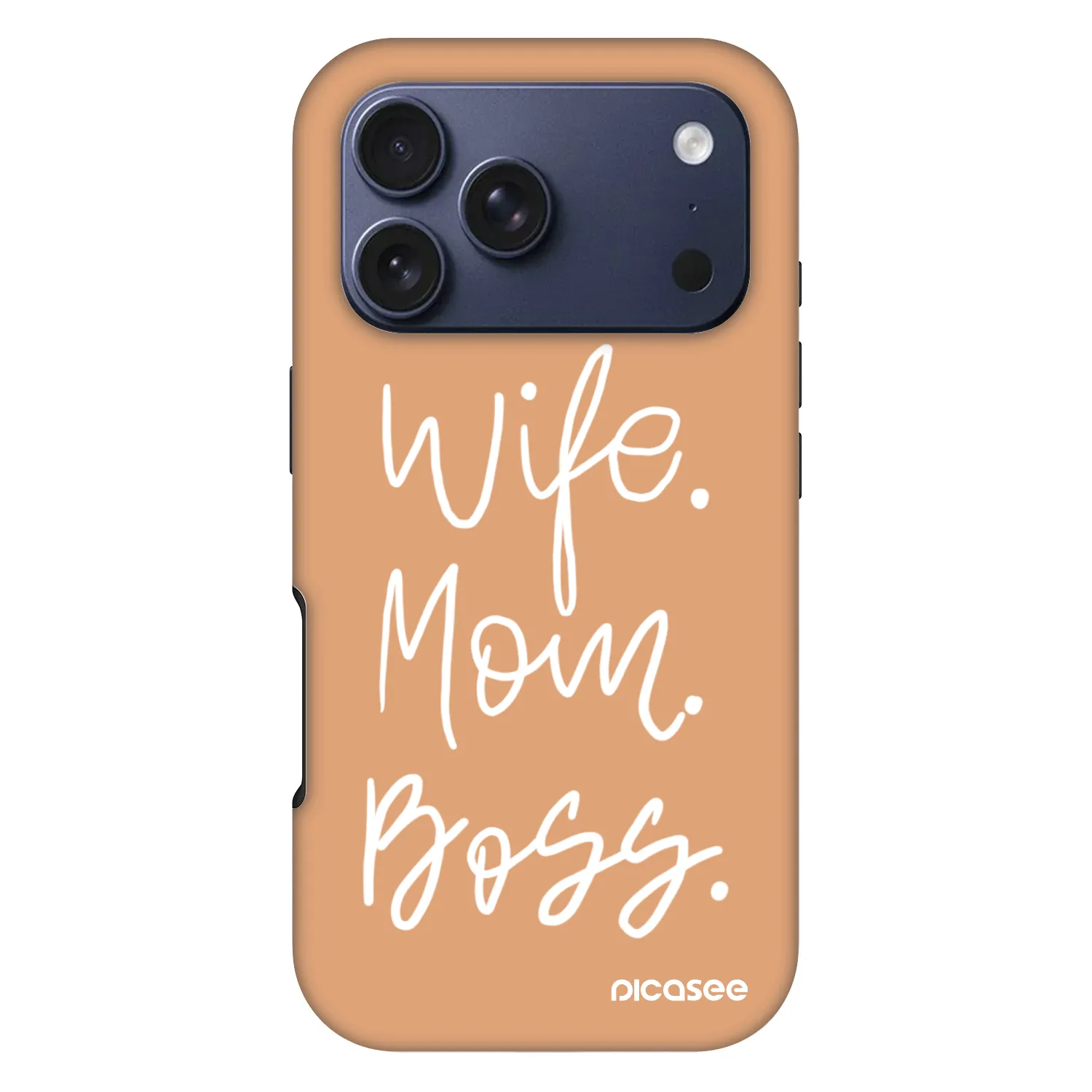 Picasee Fashion Case MagSafe Apple iPhone 17 Pro - Boss Mama