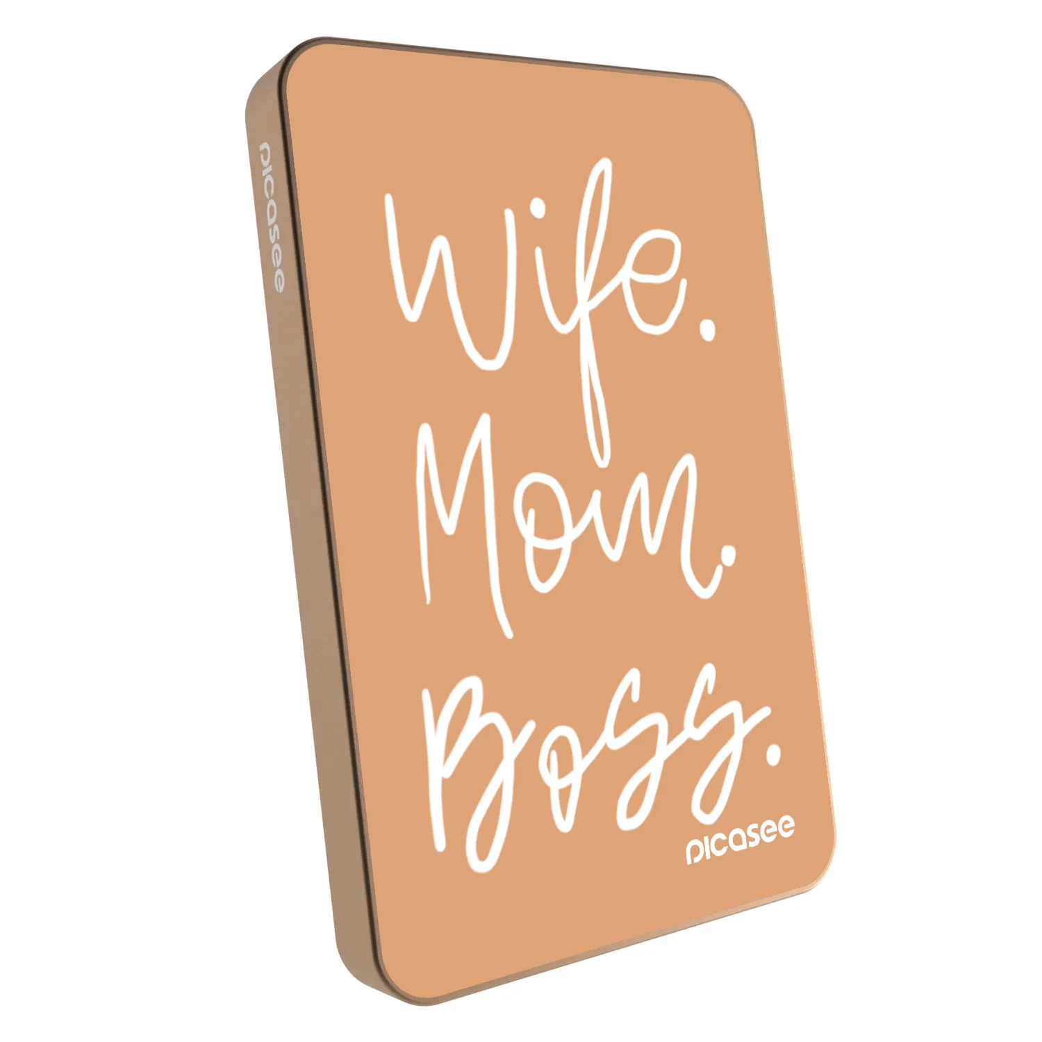 Picasee Powerbank MagSafe 5 000 mAh Aranysárga - Boss Mama