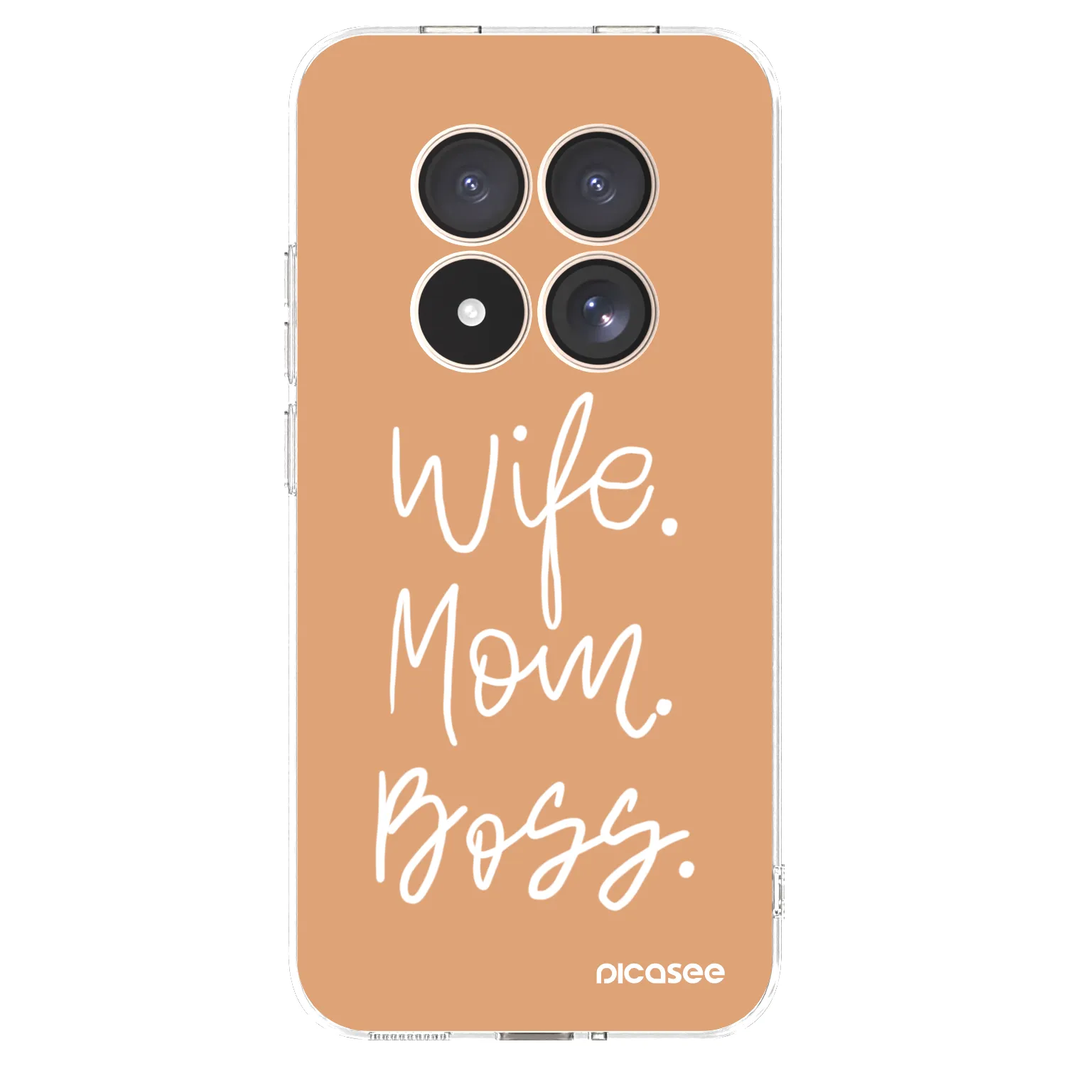 Picasee átlátszó szilikon tok az alábbi mobiltelefonokra Xiaomi Redmi Note 15 Pro 4G - Boss Mama