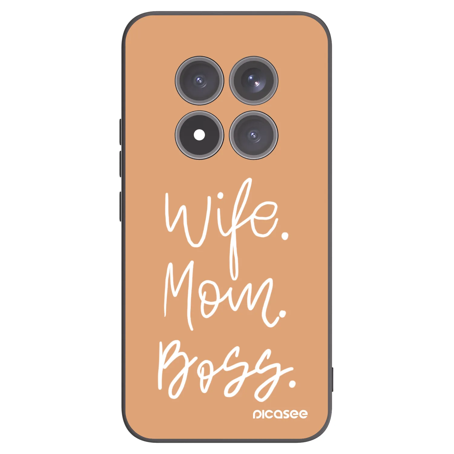 Picasee fekete szilikon tok az alábbi mobiltelefonokra Xiaomi Redmi Note 15 Pro+ - Boss Mama