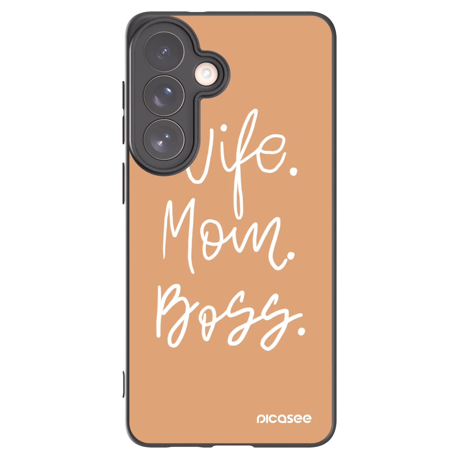 Picasee fekete szilikon tok az alábbi mobiltelefonokra Samsung Galaxy S26+ - Boss Mama