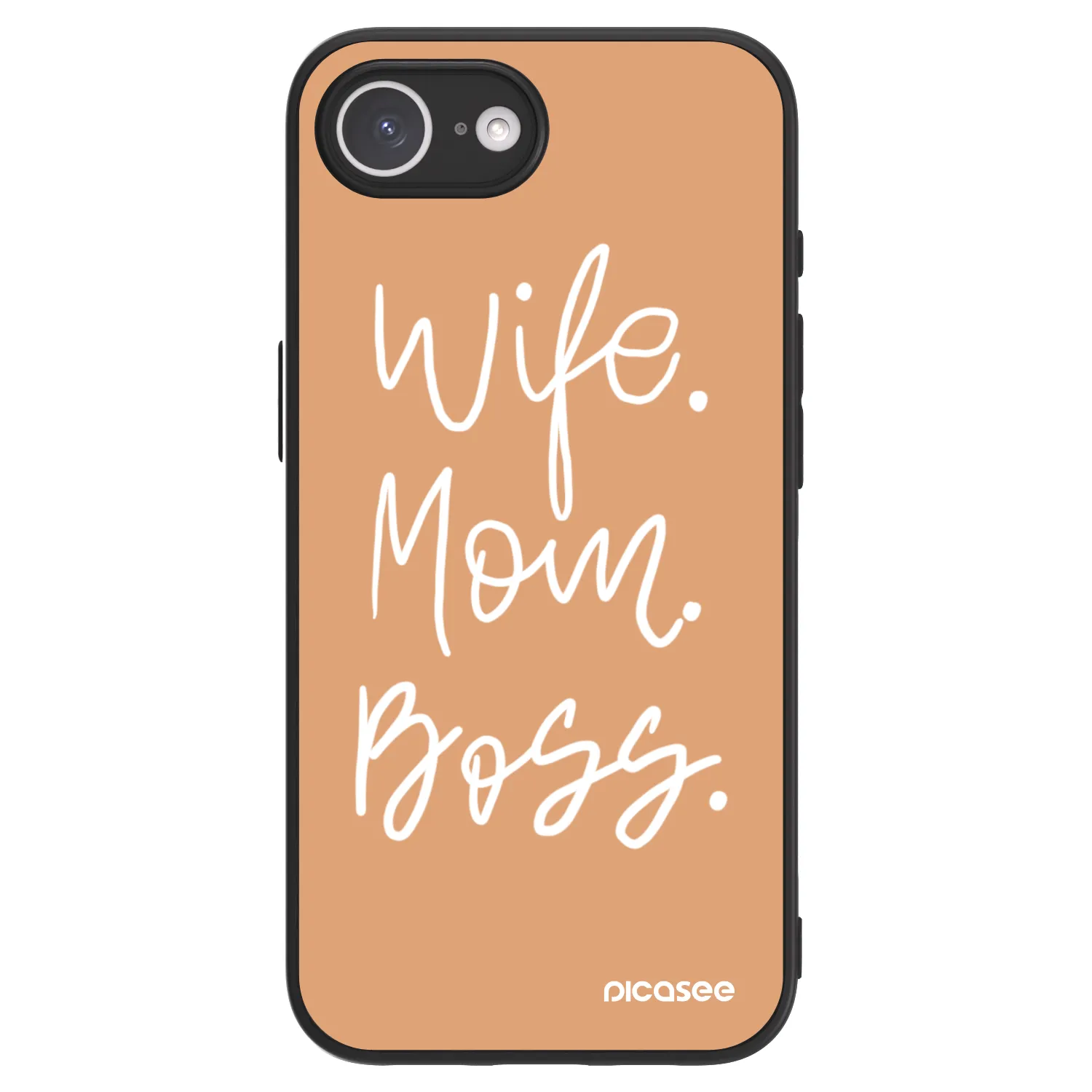 Picasee ULTIMATE CASE MagSafe Apple iPhone 17e - készülékre - Boss Mama