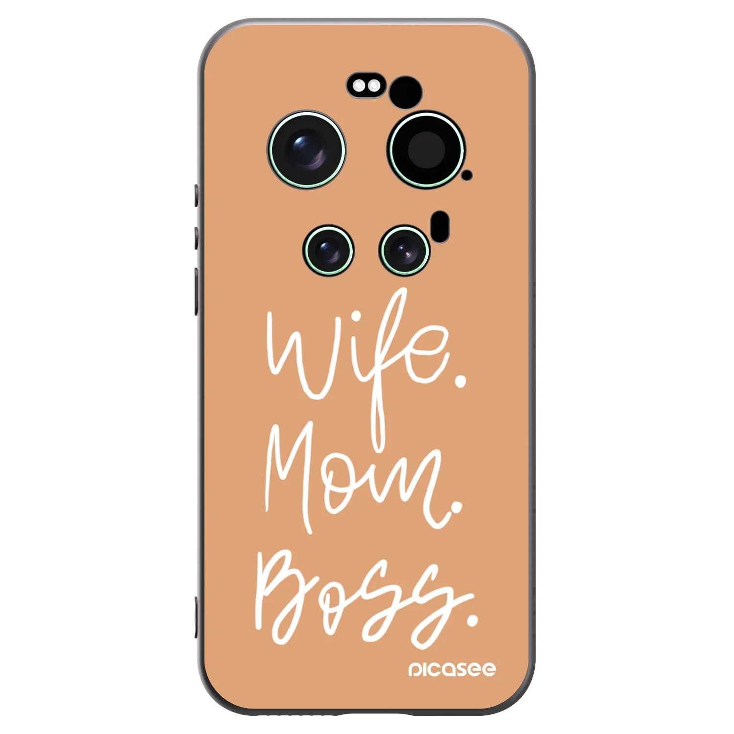 Picasee fekete szilikon tok az alábbi mobiltelefonokra Xiaomi 17 Ultra - Boss Mama