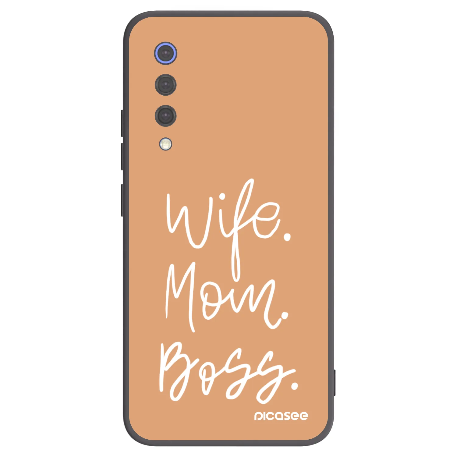 Picasee fekete szilikon tok az alábbi mobiltelefonokra Xiaomi Mi 9 SE - Boss Mama