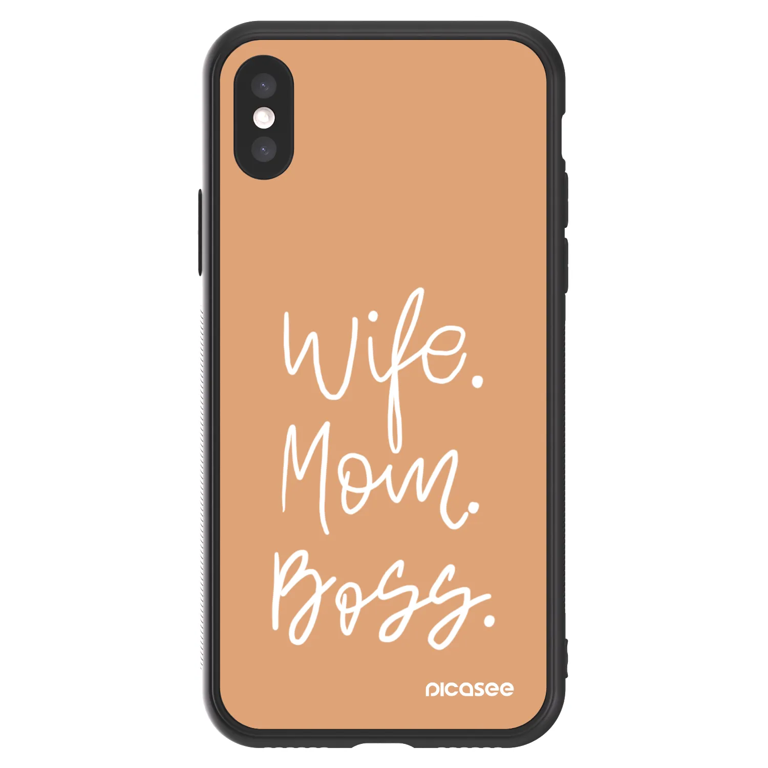 Picasee ULTIMATE CASE Apple iPhone X/XS - készülékre - Boss Mama