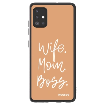 Picasee ULTIMATE CASE Samsung Galaxy A51 A515F - készülékre - Boss Mama